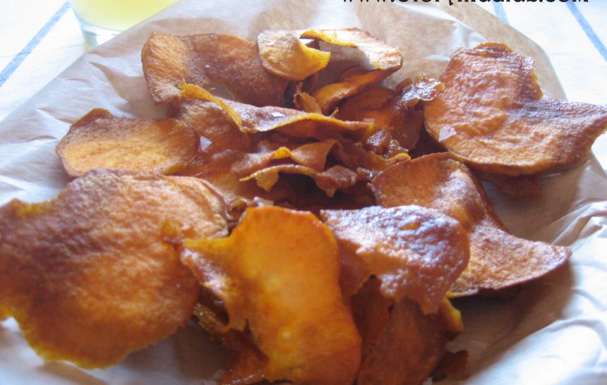 Chips de boniato